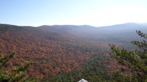 Overlook on the Pinhoti Trail near Cheaha