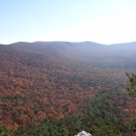 Overlook on the Pinhoti Trail near Cheaha